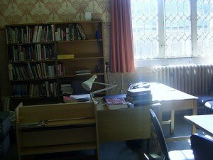 The Librarian's desk
