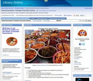 Chinese Food Research Guide